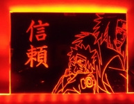 Naruto (Incisione su vetro) 3